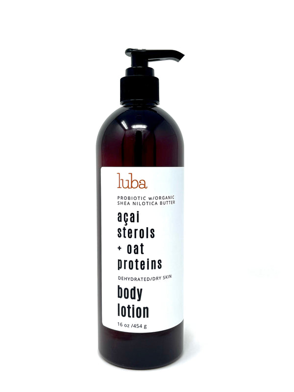 Açai Sterols + Oat Proteins w/Probiotics and Shea Nilotica Body Lotion