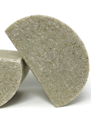 Sea Salt + Dead Sea Mud w/ Ground Eucalyptus Leaves Aloe and Sugar Salt Bar Soap - 11 oz